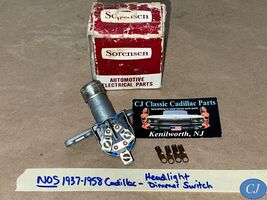 NOS 1937-1958 CADILLAC HEADLIGHT DIMMER SWITCH - $49.49