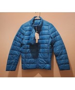 NEW, Women’s Blue Hooded Lightweight Down Jacket (S) - $398.32 MXN