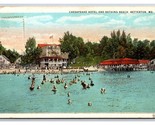 Chesapeake Hotel E Bathing Spiaggia Betterton Maryland Md Wb Cartolina W22 - $6.76