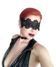 Lace Party Mask Masquerade Sexy Cosplay Wedding Bdsm Role Play Fetish Prom 0010 - £17.58 GBP