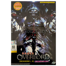 OVERLORD Season 1-4 Complete TV Series (1-52 + OVA ) English Dub Anime DVD  - £21.18 GBP