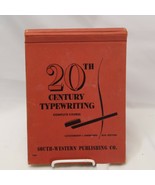 1952 20th Century Typewriting Book  Homeschool Computer Keyboard Typing ... - €16,87 EUR