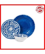 Dishwasher Safe Melamine Dinner Set - 12 Pcs for Effortless Entertaining... - $1,225.90 MXN