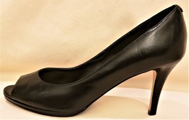 Cole Haan Classic Heels Size-8B Black Leather - £39.02 GBP