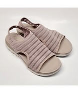Skechers Women&#39;s Flex Appeal Summer 2.0 Sandals Comfort Light Gray Sz10/... - $417.92 MXN