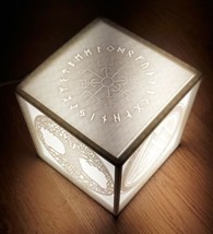 Norse pagan Viking Lithophane Light Box / Photo Box - 3D Gothic, Occult  - £38.40 GBP