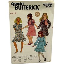 Butterick 6256 Vintage Sewing Pattern Girls Dress Sz 7-14 - €6,59 EUR