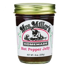 Mrs Millers Homemade Hot Pepper Jelly 8 oz. Jar (3 Jars) - $19.09