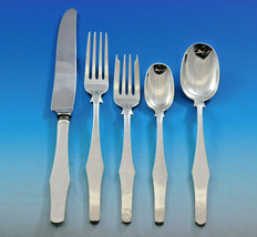 Porter Blanchard Sterling Silver Flatware Set Service Dinner 20 pieces Modern - £2,074.91 GBP