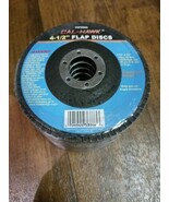 10  4-1/2&quot; ANGLE GRINDER SANDING FLAP DISC 60 GRIT  - €10,24 EUR