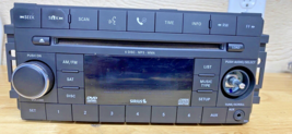 Jeep Chrysler 6 Cd Dvd MP3 Satellite Player Radio 05064932AD *AS-IS, Untested* - £35.80 GBP