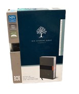 NIV Student Bible Compact Concrete/Fatigue Green Italian Duo-Tone Small ... - $39.80 CAD