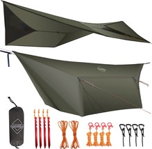 onewind Premium 12ft Hammock Rain Fly, Lightweight and Waterproof Camping Tarp - £93.51 GBP