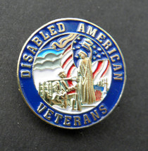 Disabled American Veterans Veteran Military Lapel Pin Badge 7/8 Inch - £4.49 GBP
