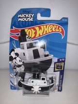 Hot Wheels Disney Steamboat Mickey Mouse #193 193/250 2021 HW Screen Tim... - £3.88 GBP