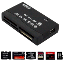 JT Mini 26-IN-1 USB 2.0 High Speed Memory Card Reader For SDHC CF xD SD ... - £4.70 GBP