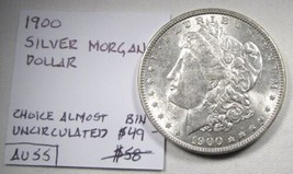 1900 Silver Morgan Dollar CH AU Coin AN803 - £38.76 GBP