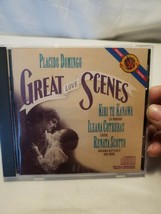 Great Love Scenes Placido Domingo Te Kanawa Cotrubas Scotto CBS Masterworks CD  - £5.36 GBP