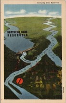 Kentucky Dam Reservoir Tennessee Ohio Mississippi Rivers Postcard Z30 - £7.77 GBP
