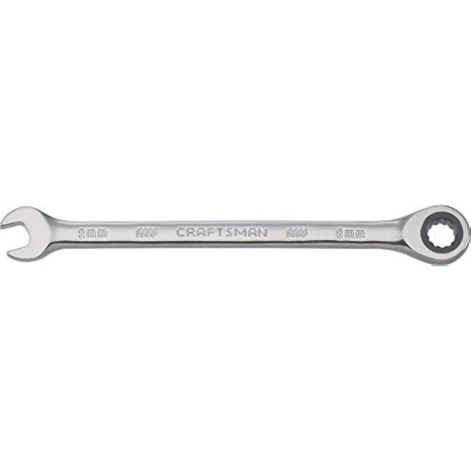 CRAFTSMAN Ratcheting Wrench, Metric, 8mm, 72-Tooth, 12-Point (CMMT42568) - $24.79