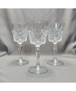 Cristal D&#39;Arques Durand Cannes Crystal Water Goblets Wine Glass Set (3) ... - £17.13 GBP