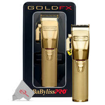BaByliss PRO FX870G Cordless Clipper Lithium-Ion Adjustable Gold - £180.25 GBP