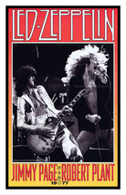 LED ZEPPELIN GUITAR MAG POSTER 11x17 JIMMY PAGE ROBERT PLANT CLASSIC 1977 - £8.93 GBP