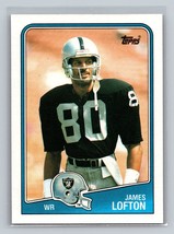 James Lofton #329 1988 Topps Los Angeles Raiders - £1.39 GBP