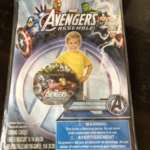 AVENGERS  27&quot; INFLATABLE SHIELD * Marvel Iron Man Thor Hulk Captain Amer... - £3.46 GBP