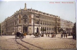 Madrid-Banco de Espana Postcard #47032 - $4.95