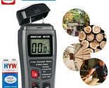 Digital Lcd Wood Moisture Meter Detector Tester Humidity 0-99.9% Hygrome... - $27.99