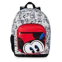 Disney Parks Mickey Mouse Comic Padded Backpack 18&quot; - £34.81 GBP