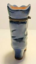 VICTORIAN BOOT SHOE TRINKET HOLDER CERAMIC  image 4