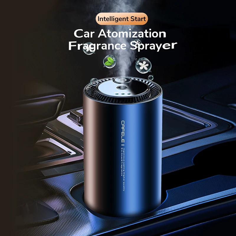 Jet Type Car Electronic Air Purifier Auto Aroma Diffuser Deodorization Must-have - £10.63 GBP+