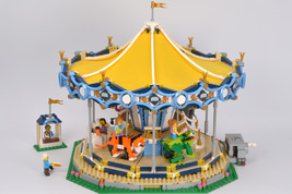 NEW Creator Expert Carousel 10257 Building Blocks Set Kids Amusement REA... - £118.51 GBP