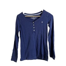 Tommy Hilfiger Women’s Blue Long Sleeve Sleep Shirt Size S/P - $7.11