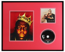 Notorious BIG Framed 16x20 Born Again CD &amp; Photo Display - £62.31 GBP