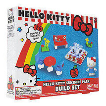 Hello Kitty Build Set &amp; Figure Sunshine Park - £13.96 GBP