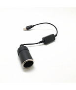 Car USB Boost Cable 5V to 12V 1A Cigarette Lighter Female Socket, 10W - $380.59 MXN