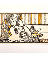 1913 Jane Boyer Art Illustration Print Mary Frances Thimble People Dolls... - $375.77 MXN