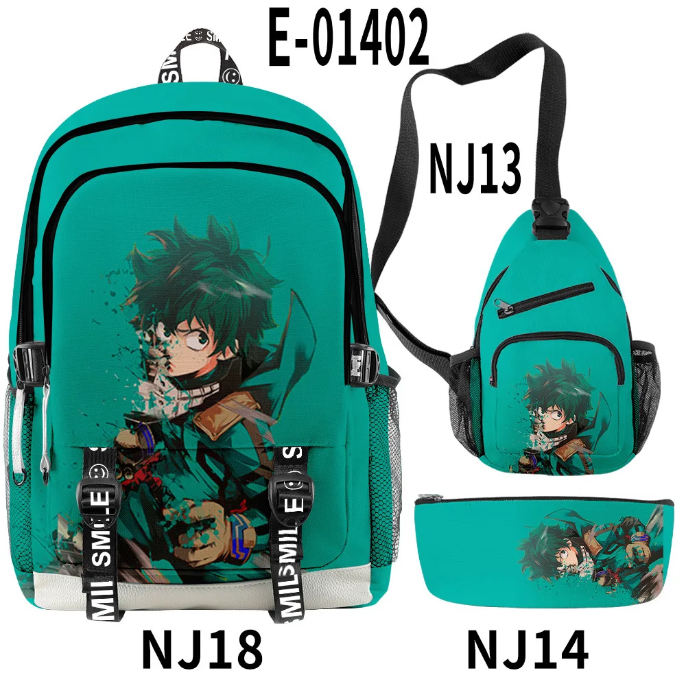 Japan  My Hero Academia Backpa School Bags Boys Girls Teenage Students Cosplay   - $141.07