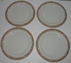 4 Vintage Jackson China Salad Dessert 7 1/8&quot; Plates Restaurant Ware - $18.81