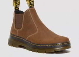 Dr. Martens Hardie II Chelsea Boots Whiskey Brown Leather Pit Quarter sz 13 - £66.48 GBP