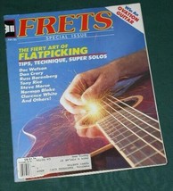 FLATPICKING GUITAR FRETS MAGAZINE VINTAGE 1985 DOC WATSON DAN CRARY TONY... - £23.59 GBP