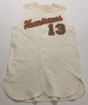 MIAMI HURRICANES #13 Vintage NCAA Baseball Vest Sleeveless Southland Jer... - $340.38