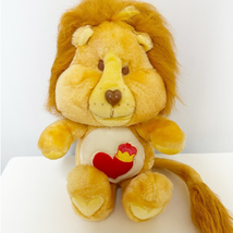 Care Bears Vintage Brave Heart Lion Cousins Kenner Stuffed Plush 1984 - $39.60