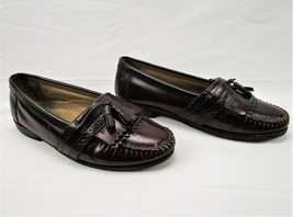G.H. Bass &amp; Co. Leather Loafer Dress Shoe w Tassel US Mens 9.5 D Footwear UK 9 - £22.30 GBP