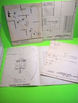 BERZERK Original 1980 Video Arcade Game Manual Paperwork Schematics Original - £19.92 GBP
