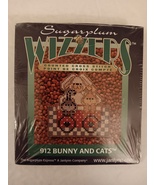 Janlynn Sugarplum Wizzers 912 Bunny And Cats Mini Counted Cross Stitch Kit  - £8.00 GBP