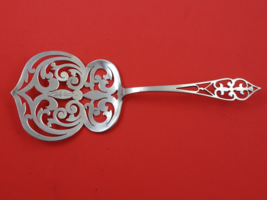 King George by Watson Sterling Silver Waffle Server Pierced Rare 8 1/4&quot; - £147.18 GBP